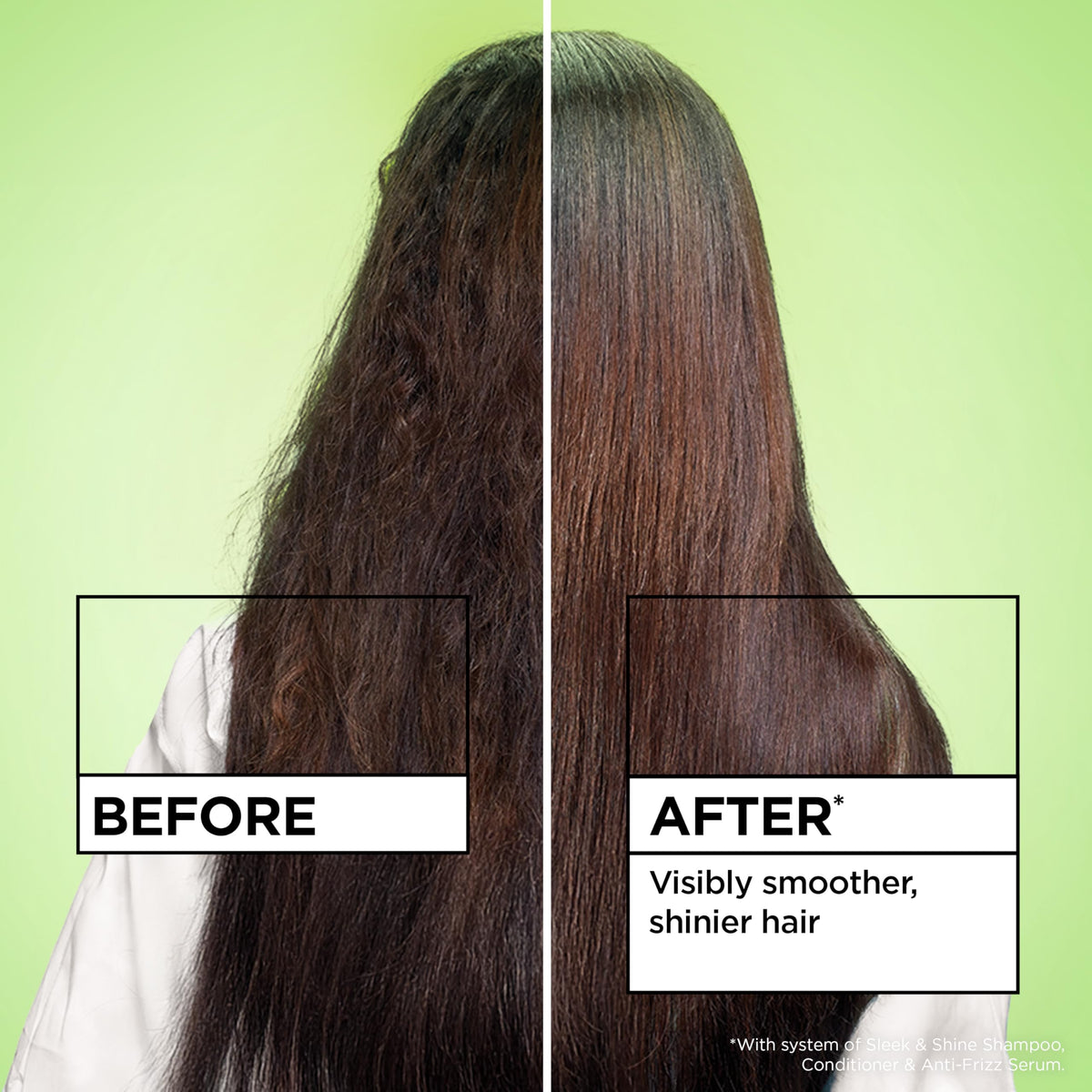 Garnier Fructis argan oil drop highlighting nourishing blend for smoother hair