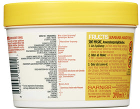 Garnier Fructis creamy texture close-up showing fast-absorbing hydration benefit
