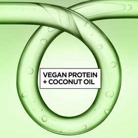 Garnier Fructis conditioner being applied in shower for easy detangling
