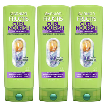 Garnier Fructis front packaging showing product and 3-count value
