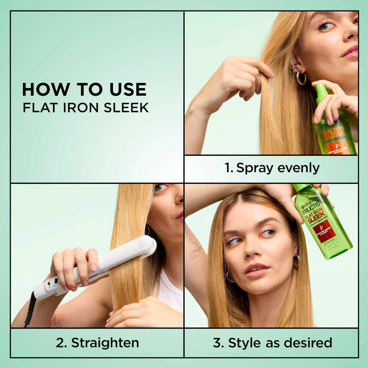 garnier-fructis argan oil detail droplet, benefit nourishing shine