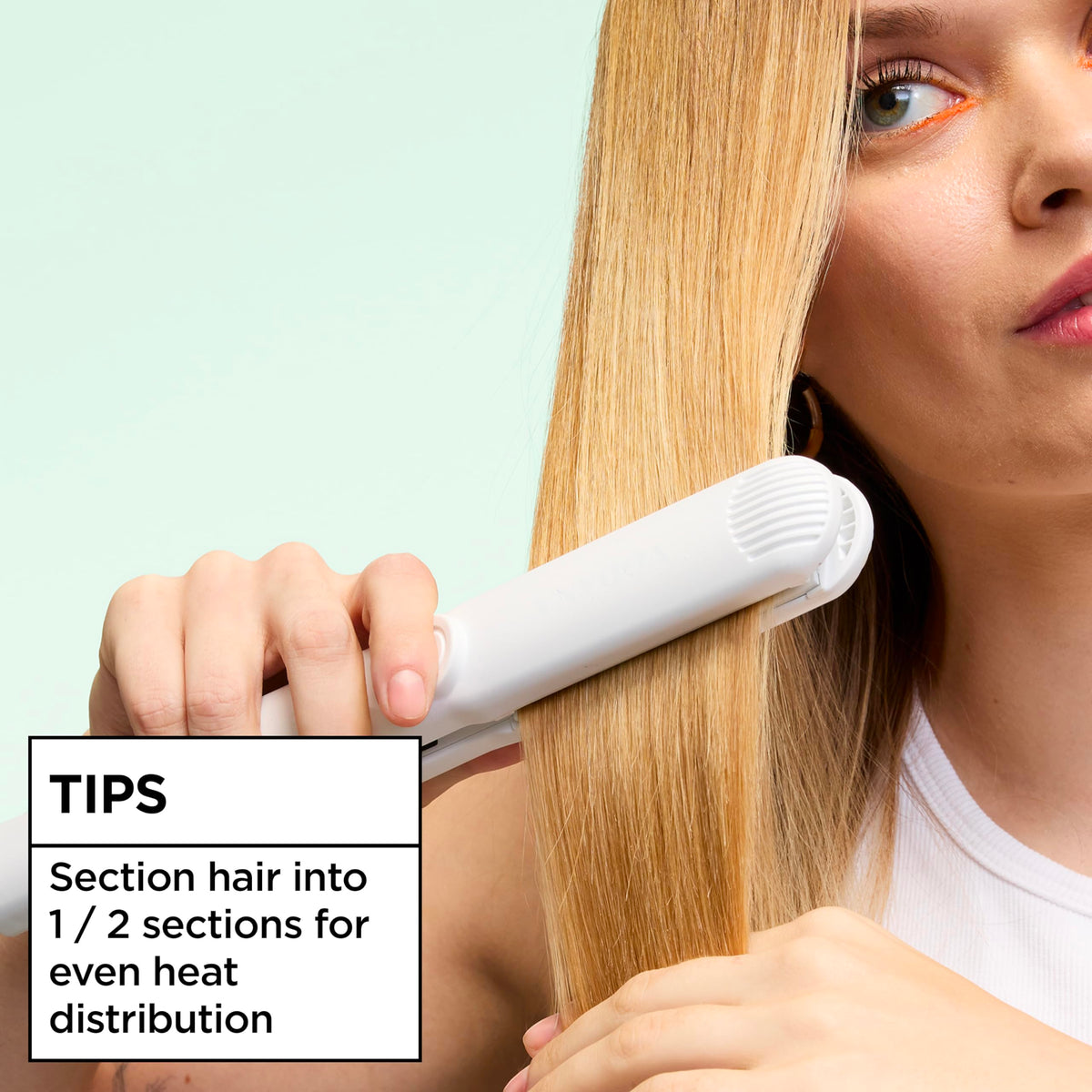 garnier-fructis before and after hair, benefit reduced frizz visible