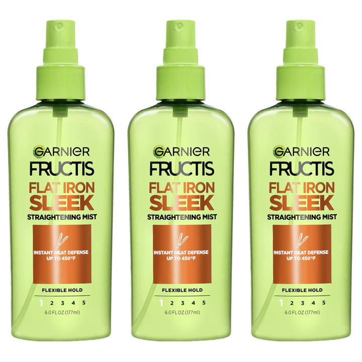 garnier-fructis front packaging showing bottle and label, clear benefit shine