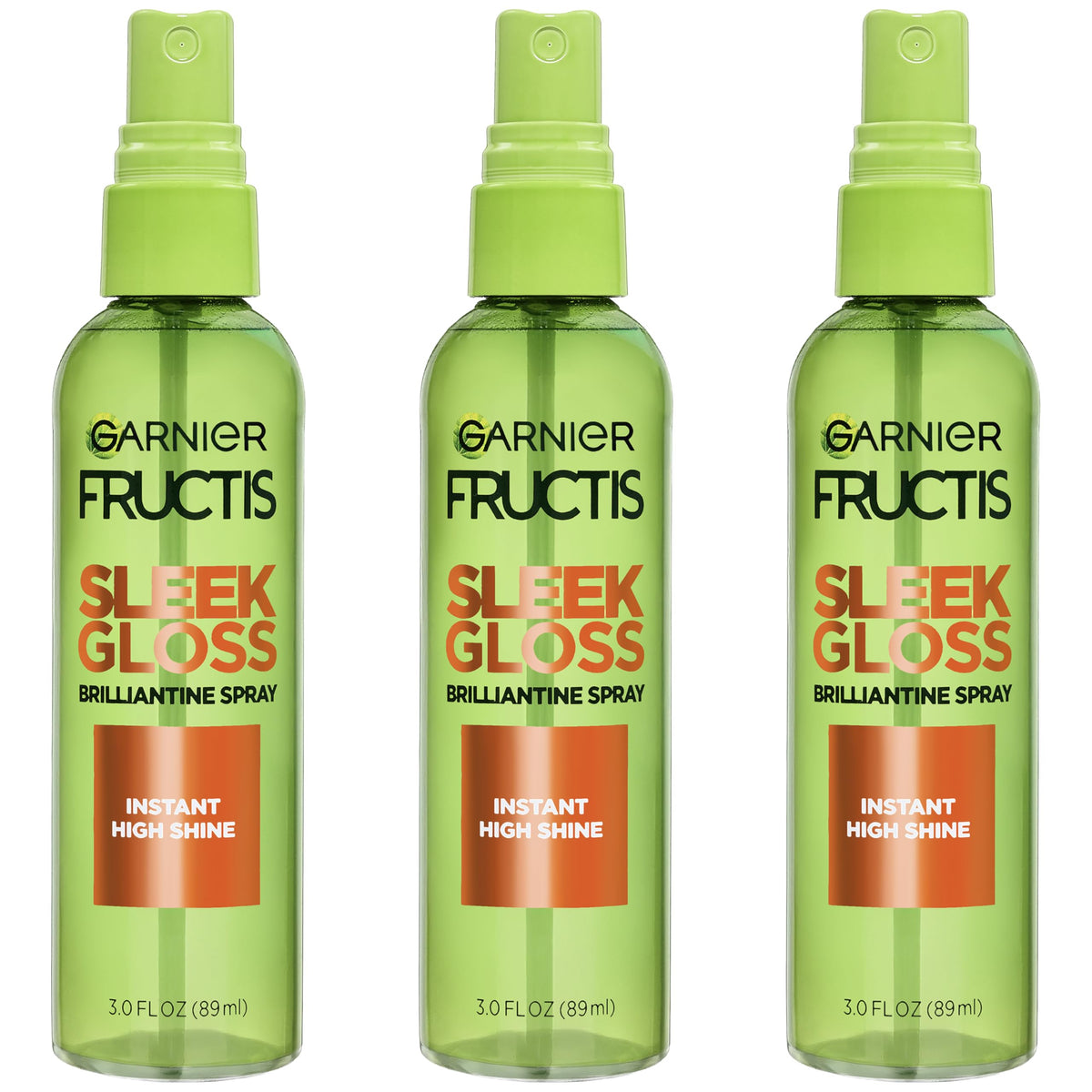 Garnier Fructis front packaging showing glossy finish and product name