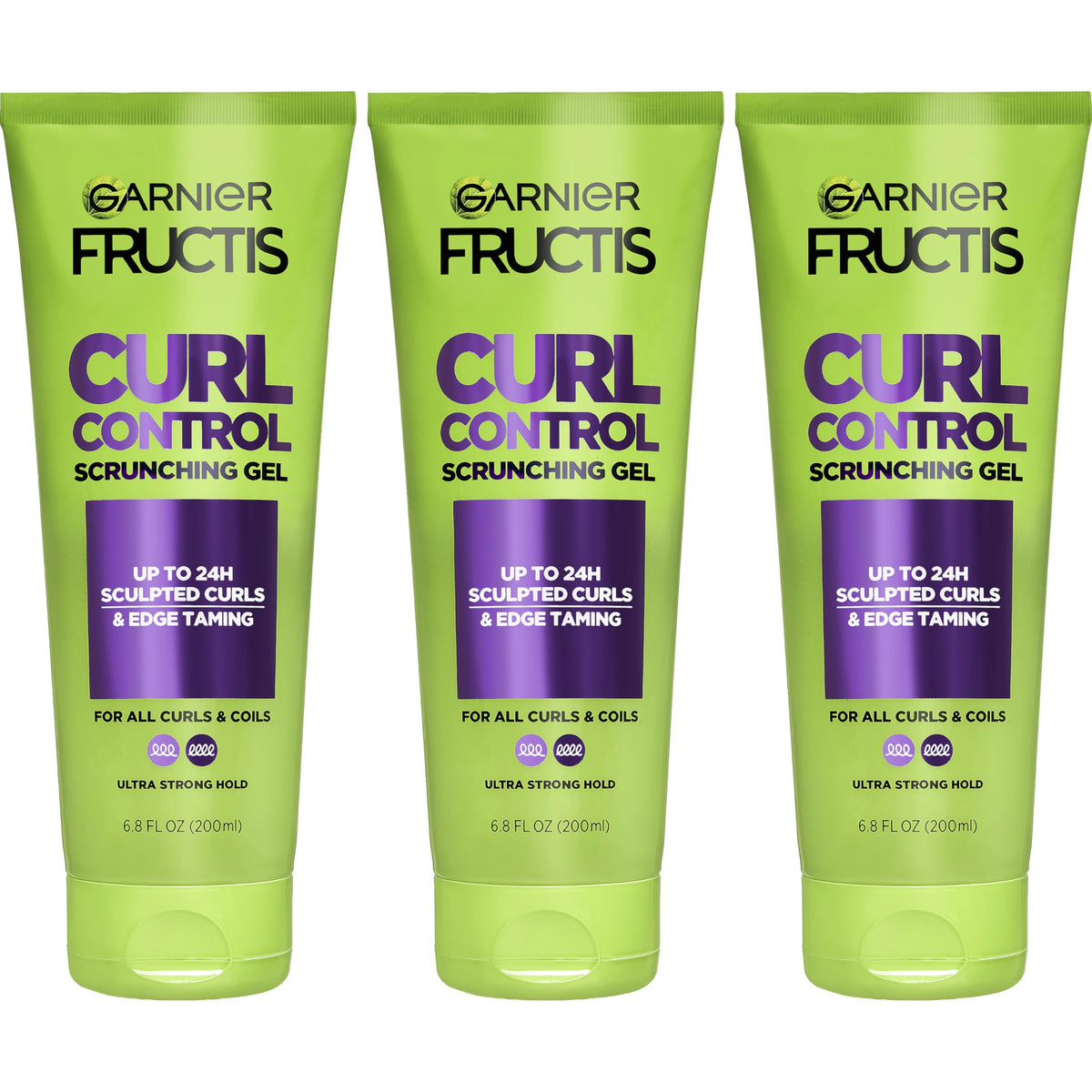 Garnier Fructis front packaging showing product and benefits