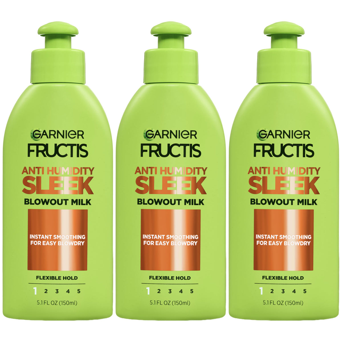 Garnier Fructis front packaging showing bottle and benefit for smoother hair