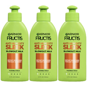 Garnier Fructis front packaging showing bottle and benefit for smoother hair