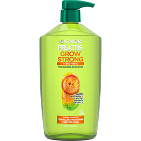 Garnier Fructis front bottle showing label and 33.8 fl oz size for value