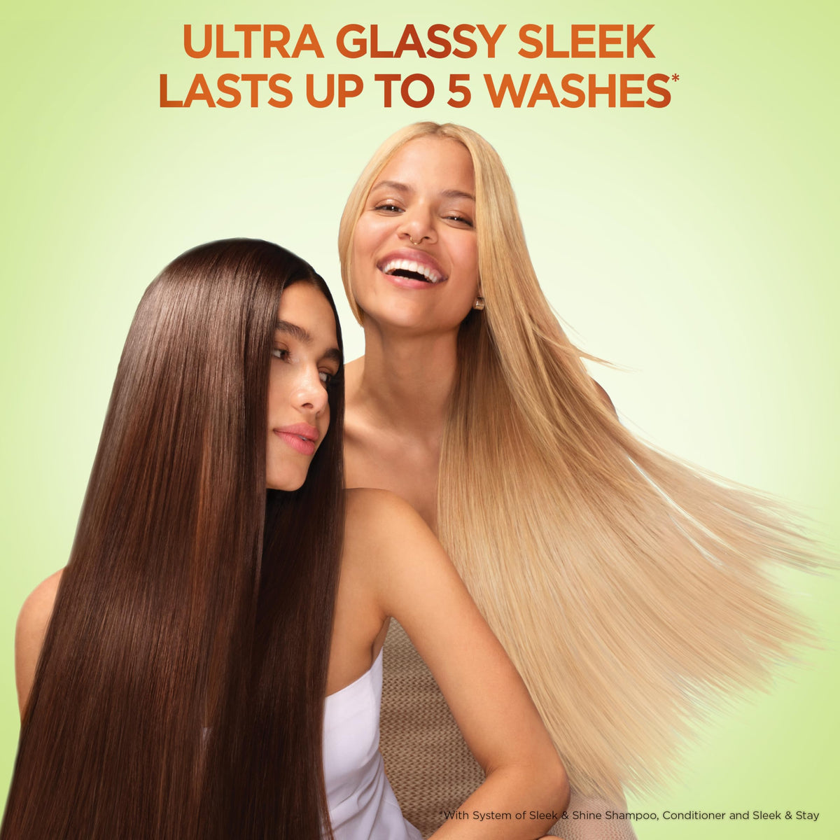 Garnier Fructis lifestyle bathroom shelf with kit for daily routine