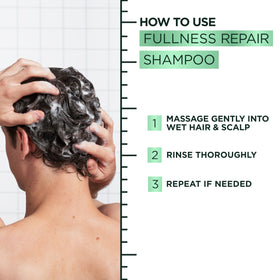 Garnier Fructis lifestyle image of voluminous hair for everyday confidence