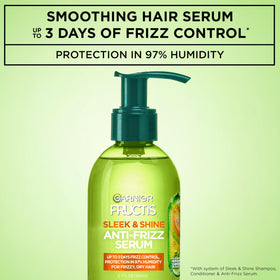 Garnier Fructis pump detail demonstrating easy dispensing and controlled use