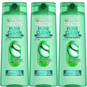 Garnier Fructis bottle front packaging showing label and size benefit