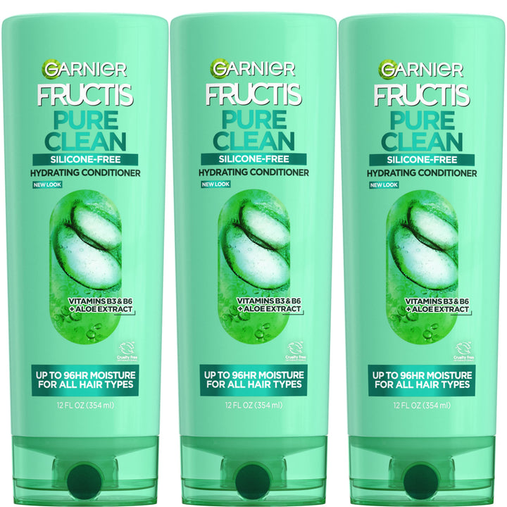 Garnier Fructis bottle front packaging showing label and hydrating benefit