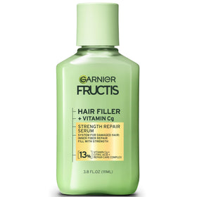Garnier Fructis front packaging showing product and benefit