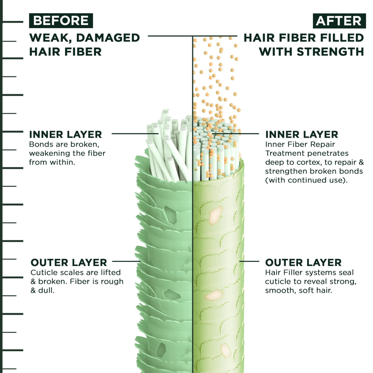 Garnier Fructis ingredient label zoom highlighting vitamin complex