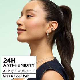 Garnier Fructis side label with ingredient and claim details for informed shoppers