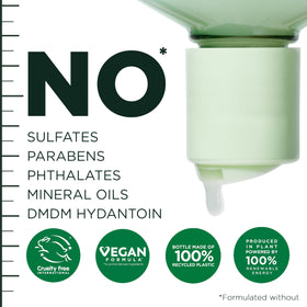 Garnier Fructis held in hand to show 10.1 fl oz size and portability