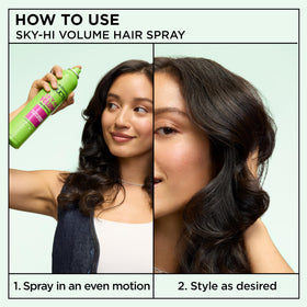 Garnier Fructis texture close-up with bamboo extract for lightweight hold