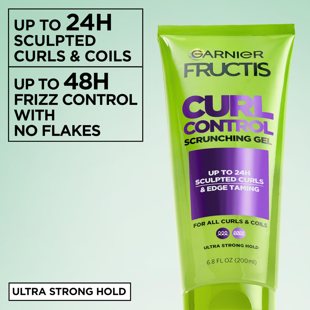 Garnier Fructis gel texture close-up for easy application