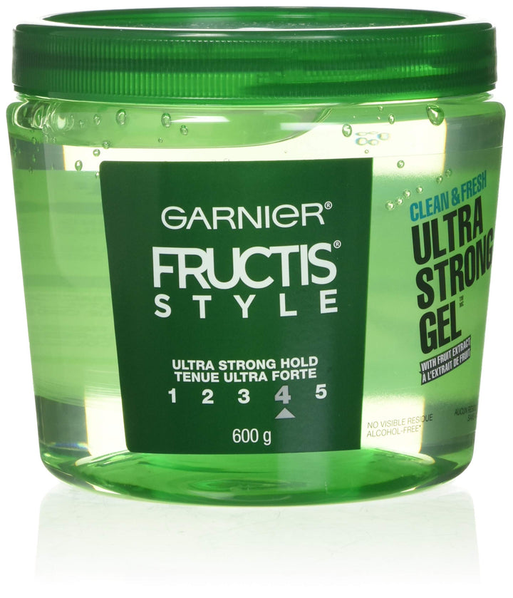 Garnier Fructis jar front showing label and size for reliable styling