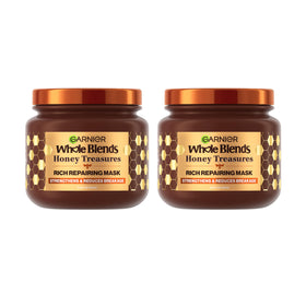 Garnier whole blends front packaging showing product benefit and size