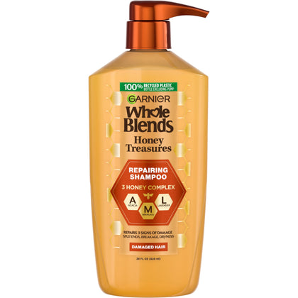 Garnier bottle front packaging showing product name and benefits