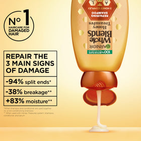 Garnier creamy texture close-up demonstrating rich moisturizing formula