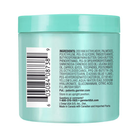 Garnier jar on bathroom counter in routine setting for everyday use