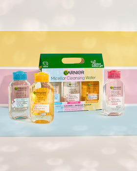 Garnier label close-up highlighting vegan and cruelty-free certification benefits