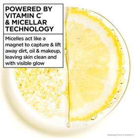 Garnier removing eye makeup on model to show gentle, no-rinse use