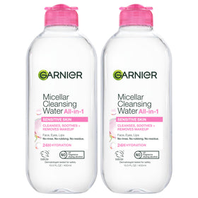 Garnier front label showing product name and size, clear and informative