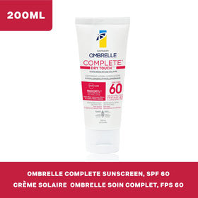 Garnier Ombrelle texture close-up illustrating lightweight dry touch finish