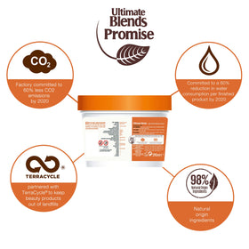 Garnier comparison across hair types showing improved manageability benefit