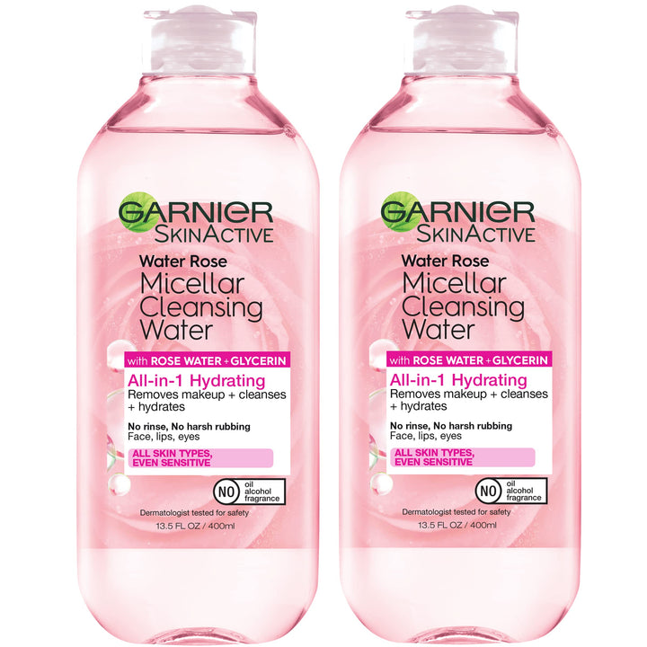 Garnier front packaging showing bottle and product benefits