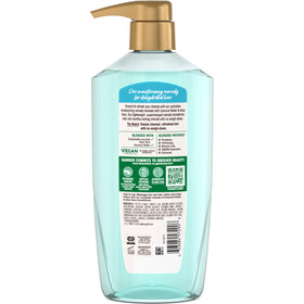 Garnier 28 fl oz bottle next to common item showing large size value
