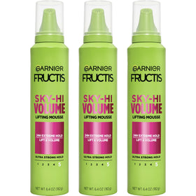 Garnier Fructis front view showing can and branding for easy identification and confidence