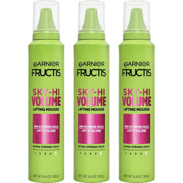 Garnier Fructis front view showing can and branding for easy identification and confidence