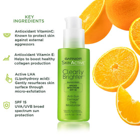 Garnier cream texture close-up highlighting fast-absorbing, non-greasy feel