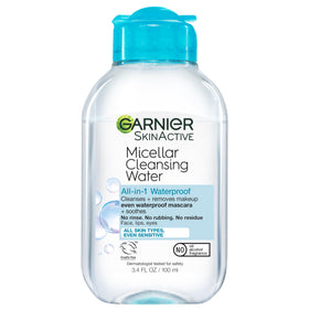 Garnier clear micellar liquid texture close-up showing gentle cleansing action