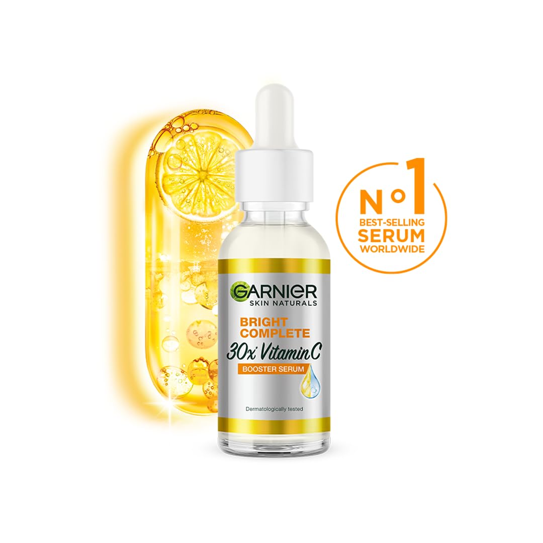 Garnier dropper dispensing serum for precise daily application benefit
