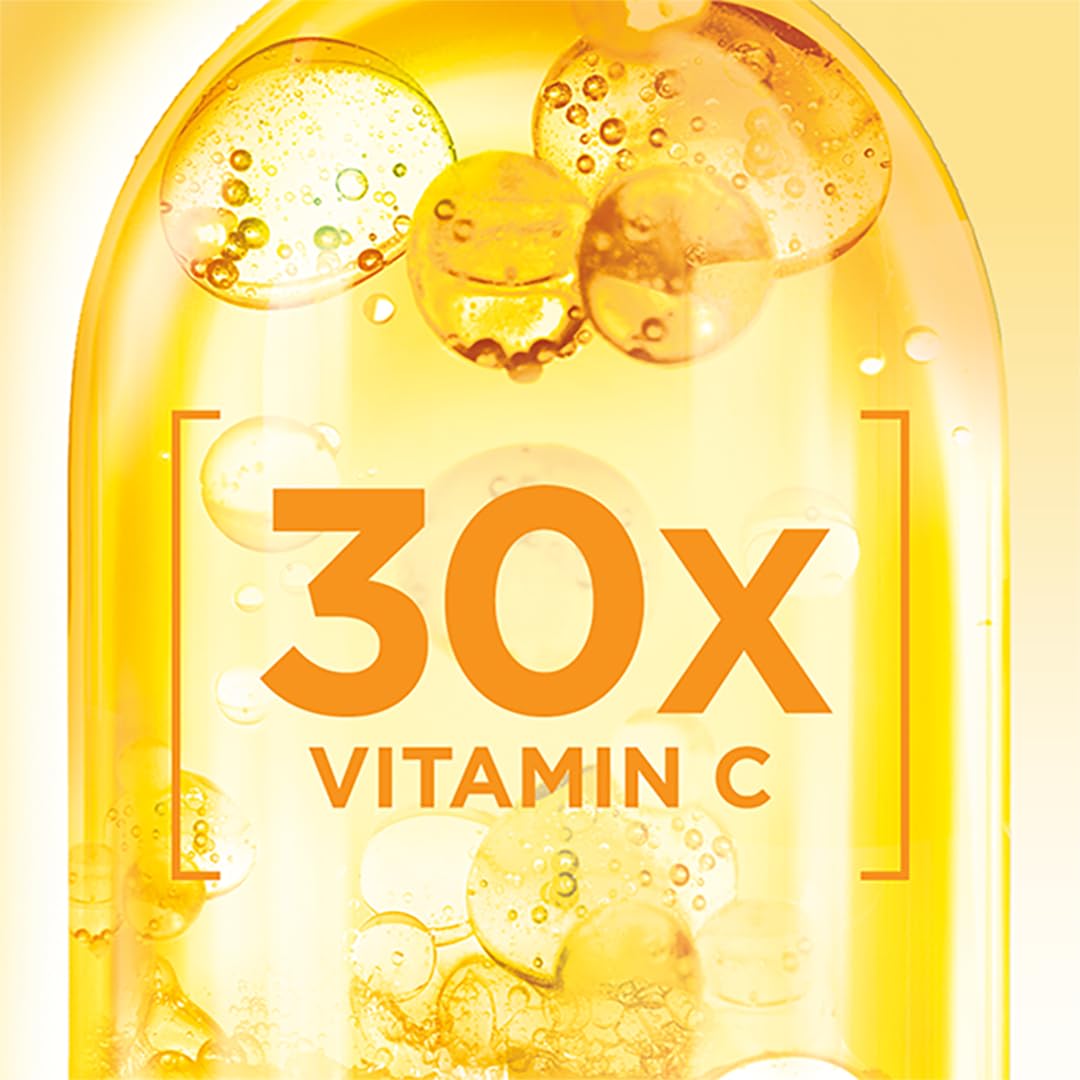 Garnier close-up texture of serum highlighting lightweight absorption benefit