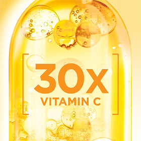 Garnier close-up texture of serum highlighting lightweight absorption benefit