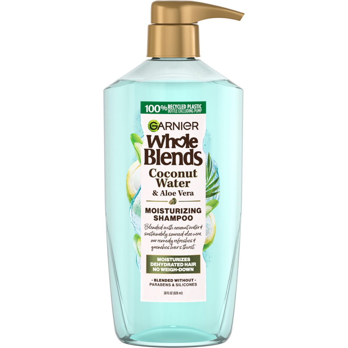 Garnier Whole Blends front bottle showing label and size benefit