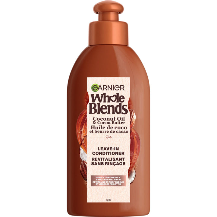 Garnier Whole Blends front packaging showing bottle and branding for clarity