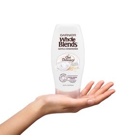 Garnier creamy conditioner texture demonstrating smooth hydration