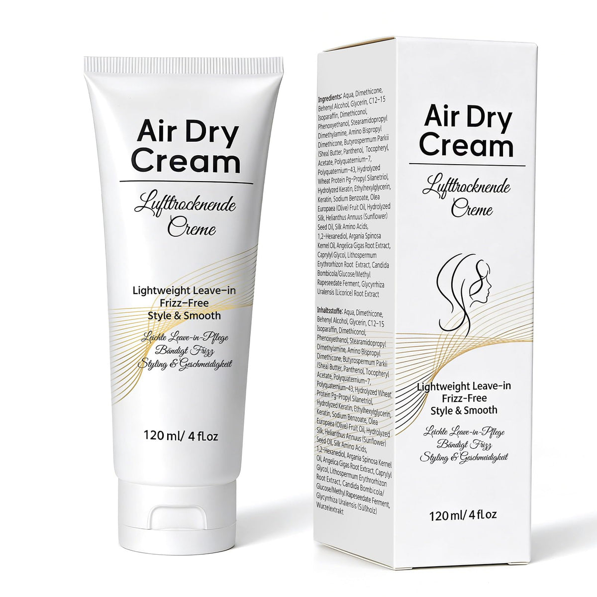 GARPGONA front packaging showing 4 oz cream and clear product benefits