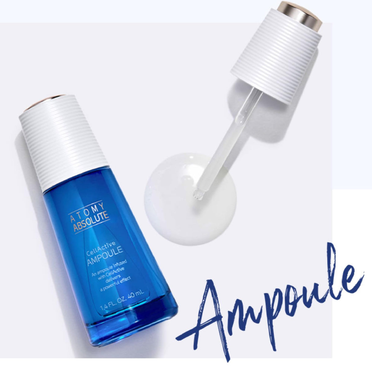 GASHINA STORY on vanity with skincare items highlighting daily routine benefit