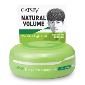 Gatsby jar front view showing product and volume benefit