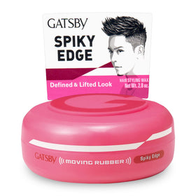 GATSBY spiky edge front tub showing branding and compact size benefit
