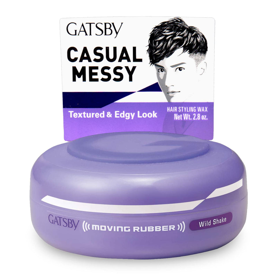 GATSBY jar front view showing bold label and compact size for easy storage
